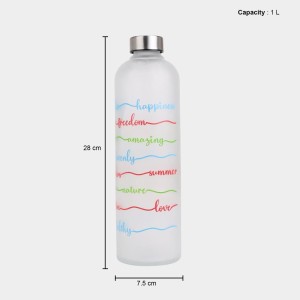 1L Glass Bottle - (M3853)