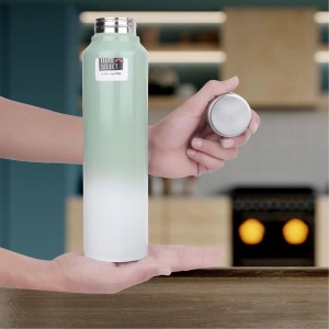 1 L Stainless Steel Bottle, 7.2 X 27 X 27 cm (Pack of 1)