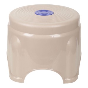 Durable Plastic Bath Stool with Anti-Slip Base | Compact and Lightweight Design for Multipurpose Use | Strong Utility Chair for Bathroom or Home