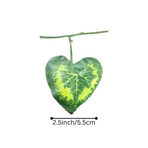 Artificial Hanging Leaf Vine Curtain – Green Decorative Leaf Garland for Home, Balcony, Garden & Wall Décor
