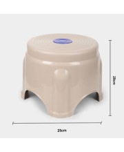 Durable Plastic Bath Stool with Anti-Slip Base | Compact and Lightweight Design for Multipurpose Use | Strong Utility Chair for Bathroom or Home Durable Plastic Bath Stool with Anti-Slip Base | Compact and Lightweight Design for Multipurpose Use | Strong Utility Chair for Bathroom or Home