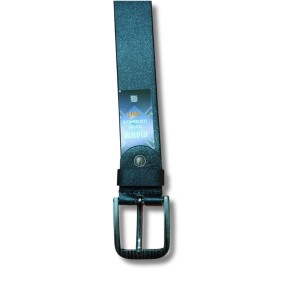 Hitech|| AJANTA - Genuine Leather Formal Belt For Men(Color-Black) (42)