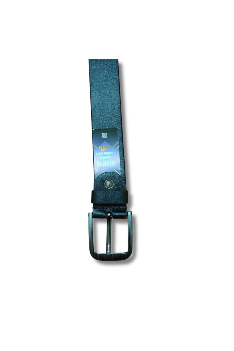 Hitech|| AJANTA - Genuine Leather Formal Belt For Men(Color-Black) (42)