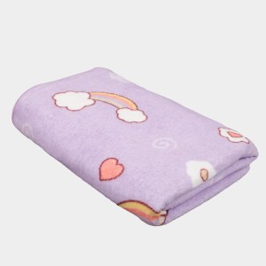 Home Beautiful Purple Microfibre Baby Towel - (M3128)