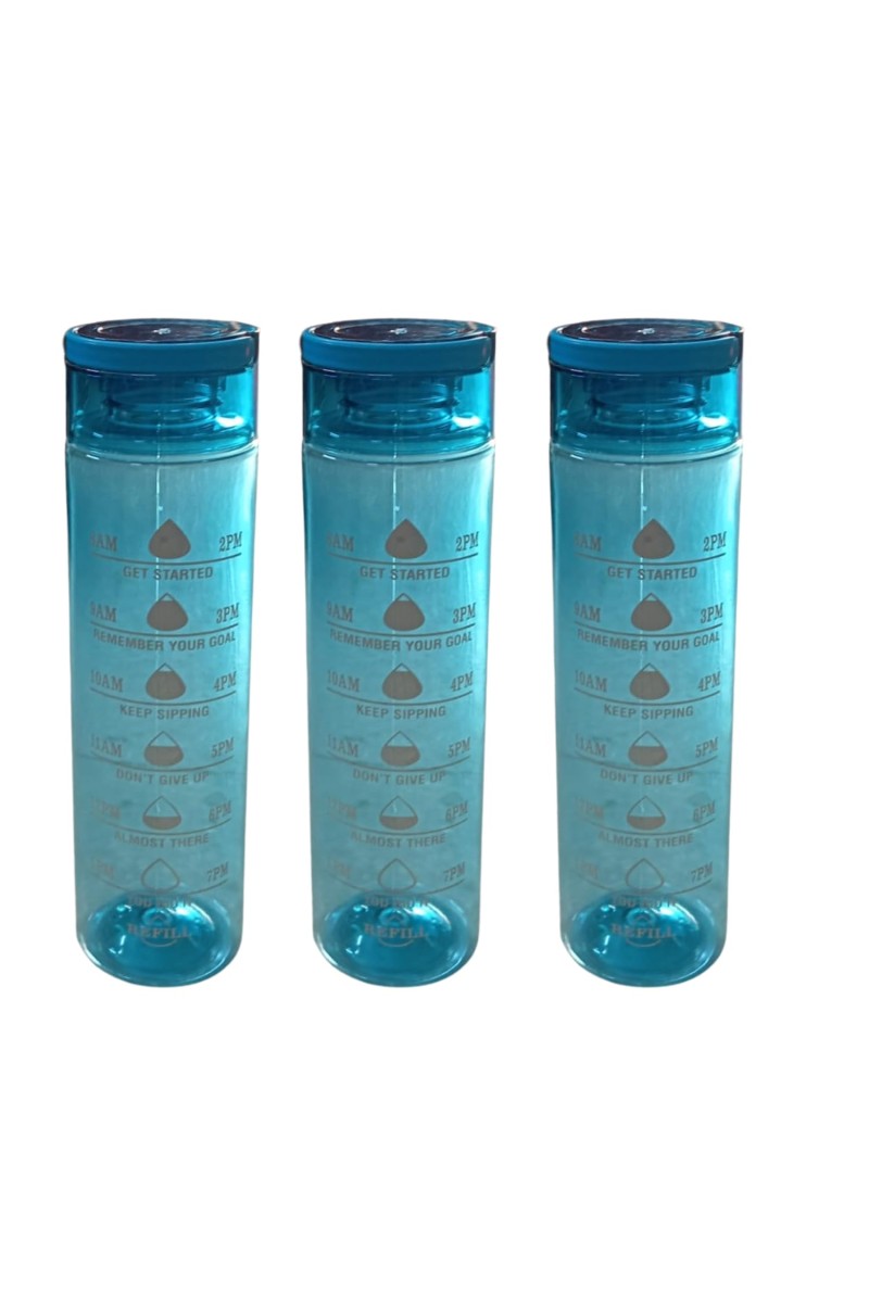 Timer Water Bottle with Time Marker – 32oz Motivational Water Bottle with Straw & Leakproof Lid – BPA-Free Reusable Water Tracker for Fitness, Gym, Office, Travel & Outdoor Sports (3)