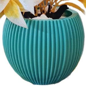 HiTechMart Artificial Yellow and White Leaf Plant in Pot – Lifelike Faux Decorative Indoor Plant for Home, Office, Tabletop, and Shelf Décor – Low Maintenance Realistic Potted Greenery