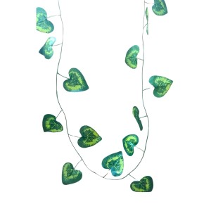 Artificial Hanging Leaf Vine Curtain – Green Decorative Leaf Garland for Home, Balcony, Garden & Wall Décor