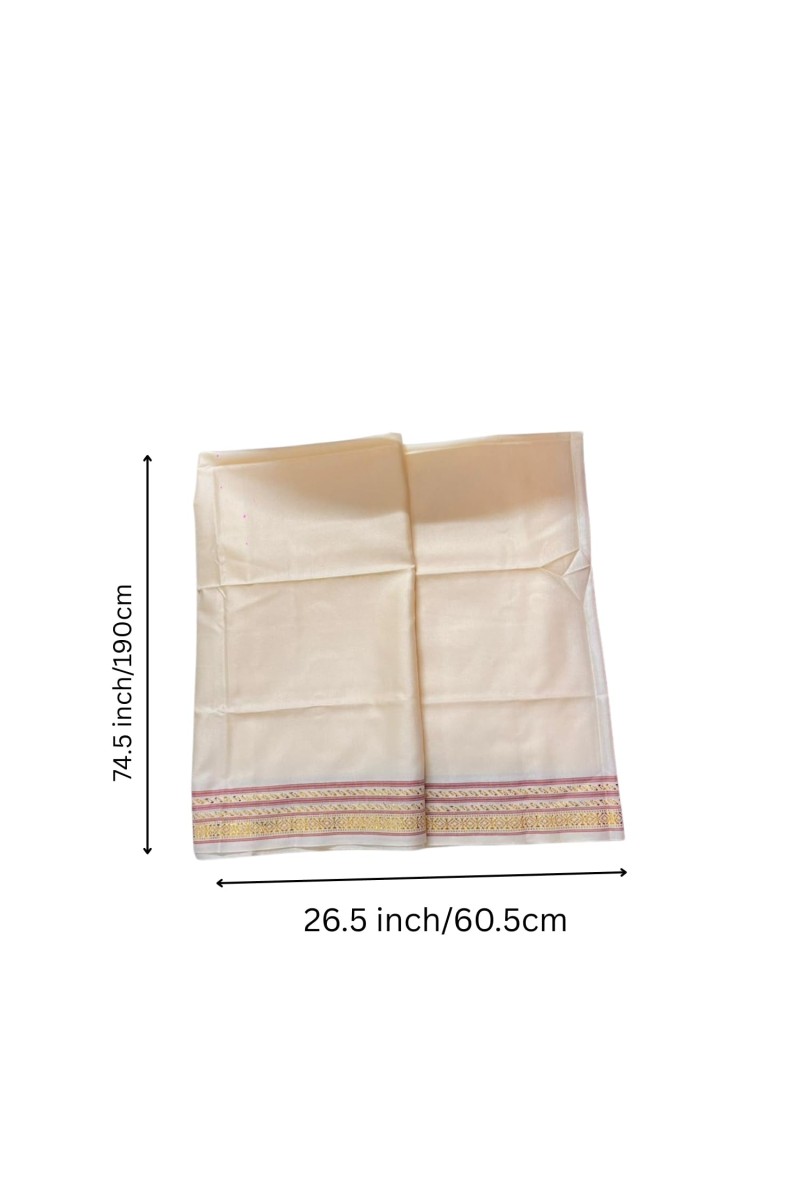 Premium Silk Jor for Groom | Traditional Wedding Gathbandhan Jodh | Handcrafted Silk Border Jor | jori for Special Ceremony Accessory