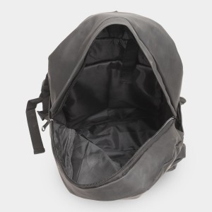 Brink Women's Black Polyurethane Backpack - (M530)
