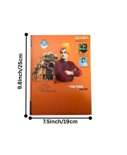 Swami Vivekananda Inspirational Diary | Hardbound Notebook | Motivational Quote Journal | Daily Writing & Note Book for Students & Office Use