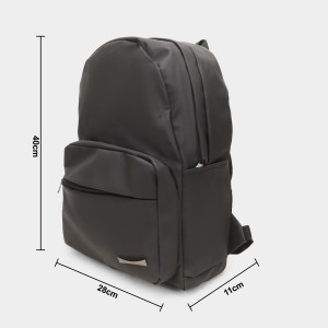 Brink Women's Black Polyurethane Backpack - (M530)