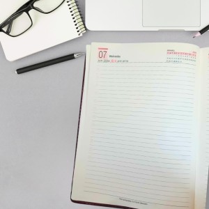 Swami Vivekananda Inspirational Diary | Hardbound Notebook | Motivational Quote Journal | Daily Writing & Note Book for Students & Office Use