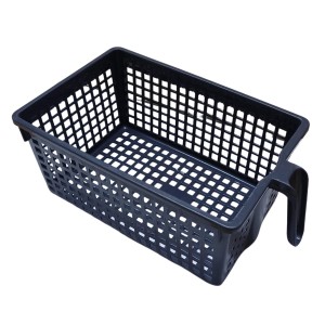 Hi Tech Sales No. 1 Basket for Fruit, vagitable, Stationary, Storage Basket & Container Small (Colour-Navy Blue, Brown, Chocolate), Plastic Handy Basket. (Navy Blue)