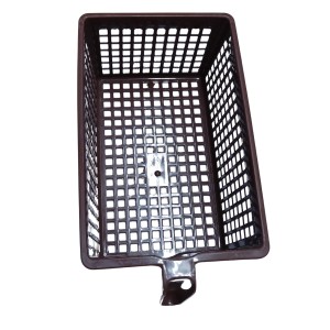 Hi Tech Sales No. 1 Basket for Fruit, vagitable, Stationary, Storage Basket & Container Small (Colour-Navy Blue, Brown, Chocolate), Plastic Handy Basket. (Brown)