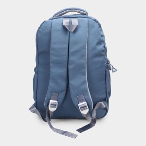 Kids Black Plastic Backpack - (M3933)