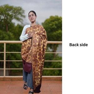 Women’s Traditional Shawl | Soft & Warm Winter Wrap Stole | Elegant Ethnic Design for Casual | Fashion Shawl for Women (Maroon)