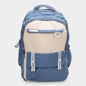 Kids Black Plastic Backpack - (M3933)