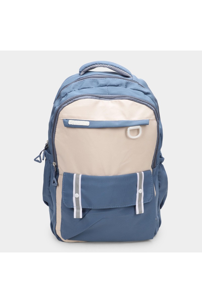 Kids Black Plastic Backpack - (M3933)
