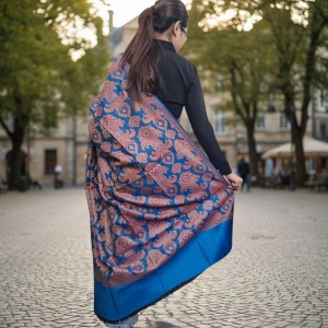 Women’s Traditional Shawl | Soft & Warm Winter Wrap Stole | Elegant Ethnic Design for Casual | Fashion Shawl for Women