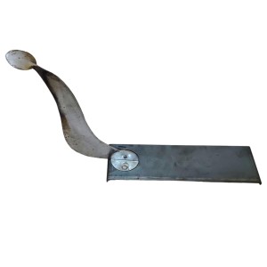 Traditional Indian Bonti Vegetable Cutter with Coconut Scraper | Heavy Duty Iron Blade Manual Kitchen Tool | Multipurpose Floor Cutter for Vegetables, Fish & Coconut Scraping