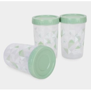 1 Litre Plastic Storage Container Set of 3 | Airtight Multipurpose Kitchen Containers for Dry Fruits, Snacks, Pulses, Sugar, Tea & Grocery Storage | BPA-Free Transparent Food Storage Jars 1 Litre Plastic Storage Container Set of 3 | Airtight Multipurpose Kitchen Containers for Dry Fruits, Snacks, Pulses, Sugar, Tea & Grocery Storage | BPA-Free Transparent Food Storage Jars