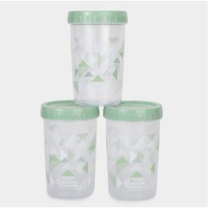 1 Litre Plastic Storage Container Set of 3 | Airtight Multipurpose Kitchen Containers for Dry Fruits, Snacks, Pulses, Sugar, Tea & Grocery Storage | BPA-Free Transparent Food Storage Jars 1 Litre Plastic Storage Container Set of 3 | Airtight Multipurpose Kitchen Containers for Dry Fruits, Snacks, Pulses, Sugar, Tea & Grocery Storage | BPA-Free Transparent Food Storage Jars