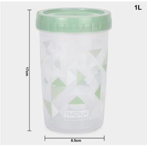 1 Litre Plastic Storage Container Set of 3 | Airtight Multipurpose Kitchen Containers for Dry Fruits, Snacks, Pulses, Sugar, Tea & Grocery Storage | BPA-Free Transparent Food Storage Jars 1 Litre Plastic Storage Container Set of 3 | Airtight Multipurpose Kitchen Containers for Dry Fruits, Snacks, Pulses, Sugar, Tea & Grocery Storage | BPA-Free Transparent Food Storage Jars