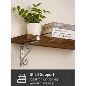 Heavy Duty Wall Mount Plant Hanger Hooks (Pack of 2) | Metal Hanging Basket Brackets for Flower Pots, Lanterns, Bird Feeders & Outdoor Garden Décor (Steel) Heavy Duty Wall Mount Plant Hanger Hooks (Pack of 2) | Metal Hanging Basket Brackets for Flower Pots, Lanterns, Bird Feeders & Outdoor Garden Décor (Steel)