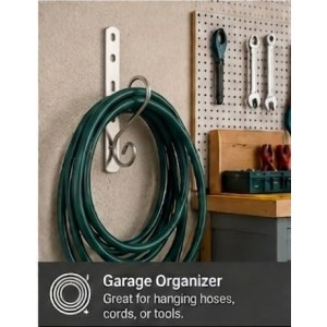 Heavy Duty Wall Mount Plant Hanger Hooks (Pack of 2) | Metal Hanging Basket Brackets for Flower Pots, Lanterns, Bird Feeders & Outdoor Garden Décor (Steel) Heavy Duty Wall Mount Plant Hanger Hooks (Pack of 2) | Metal Hanging Basket Brackets for Flower Pots, Lanterns, Bird Feeders & Outdoor Garden Décor (Steel)