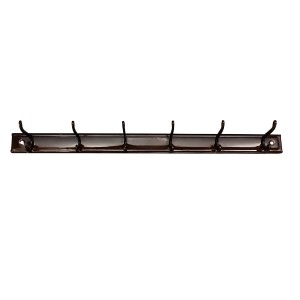 Wall Mounted Clothes Hanger Rack with 6 Hooks | Heavy Duty Metal Wall Hanger for Clothes, Towels, Bags, Keys & Accessories | Space Saving Wall Organizer for Home, Bedroom, Bathroom & Office Wall Mounted Clothes Hanger Rack with 6 Hooks | Heavy Duty Metal Wall Hanger for Clothes, Towels, Bags, Keys & Accessories | Space Saving Wall Organizer for Home, Bedroom, Bathroom & Office