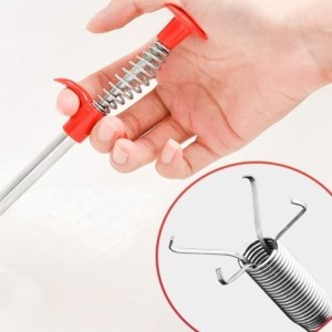 Drain Snake Clog Remover Tool | Flexible Grabber Pickup Cleaning Tool for Sink, Bathroom, Kitchen, Wash Basin & Pipe Drain Blockage Removal | Spring Wire Drain Cleaner (Pack of 1) Drain Snake Clog Remover Tool | Flexible Grabber Pickup Cleaning Tool for Sink, Bathroom, Kitchen, Wash Basin & Pipe Drain Blockage Removal | Spring Wire Drain Cleaner (Pack of 1)