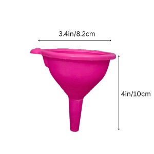 Plastic Funnel â€“ Multipurpose Wide Mouth Funnels for Kitchen Use, Liquid & Dry Transfer, Oil, Water, Juice, Powder Filling, Durable & Easy to Clean (5)