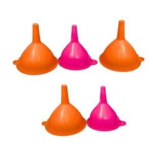 Plastic Funnel â€“ Multipurpose Wide Mouth Funnels for Kitchen Use, Liquid & Dry Transfer, Oil, Water, Juice, Powder Filling, Durable & Easy to Clean (5)