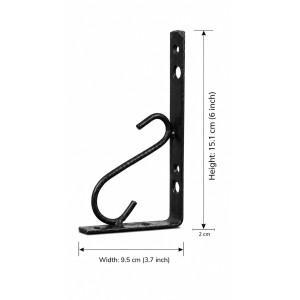 Heavy Duty Wall Mount Plant Hanger Hooks (Pack of 2) | Metal Hanging Basket Brackets for Flower Pots, Lanterns, Bird Feeders & Outdoor Garden Décor Heavy Duty Wall Mount Plant Hanger Hooks (Pack of 2) | Metal Hanging Basket Brackets for Flower Pots, Lanterns, Bird Feeders & Outdoor Garden Décor