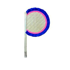 Handcrafted Bamboo Hat Pakha Traditional Hand Fan | Hand-Painted Fish Design | Natural Bamboo Cooling Fan | Eco-Friendly Manual Fan for Home, Puja, Festivals, Wedding, Decoration & Gifting