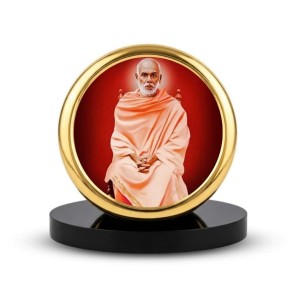 Car Dashboard/Table Top Sree Narayana Guru Metal Golden Photo Stand 2x2 Inches, Compact & Stylish Spiritual Display For Car, Home & Office (Pack Of 1) (F24560) Car Dashboard/Table Top Sree Narayana Guru Metal Golden Photo Stand 2x2 Inches, Compact & Stylish Spiritual Display For Car, Home & Office (Pack Of 1) (F24560)