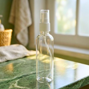 Transparent Plastic Spray Bottle with Fine Mist Sprayer | Refillable Empty Spray Bottle for Sanitizer, Hair Spray, Face Mist, Cleaning & Travel Use | Lightweight Bottle for Home & Salon Use 100ml Transparent Plastic Spray Bottle with Fine Mist Sprayer | Refillable Empty Spray Bottle for Sanitizer, Hair Spray, Face Mist, Cleaning & Travel Use | Lightweight Bottle for Home & Salon Use 100ml