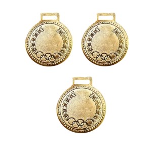 Gold Winner Medal for Sports & Competitions | Metallic Award Medal for School, Event, Games & Achievement Ceremony | Gold Finish Hanging Medal for Kids & Adults (Pack of 3) Gold Winner Medal for Sports & Competitions | Metallic Award Medal for School, Event, Games & Achievement Ceremony | Gold Finish Hanging Medal for Kids & Adults (Pack of 3)