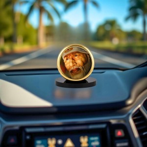 Car Dashboard/Table Top Shirdi Sai Baba Metal Golden Photo Stand 2x2 Inches, Compact & Stylish Spiritual Display For Car, Home & Office (Pack Of 1) (F24509) Car Dashboard/Table Top Shirdi Sai Baba Metal Golden Photo Stand 2x2 Inches, Compact & Stylish Spiritual Display For Car, Home & Office (Pack Of 1) (F24509)