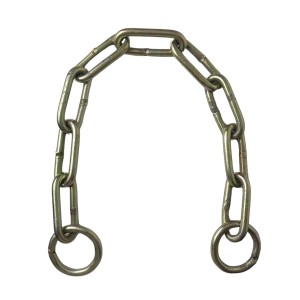 Iron Lock Golden Chain | Multipurpose Security for Gates, Cycles, Bikes | Indoor & Outdoor Use | Heavy Duty for Protection and Home Use (4 Feet)