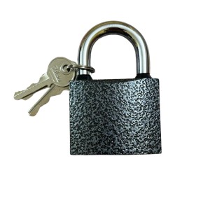 Heavy Duty Metal Padlock with 3 Keys | Durable Security Lock for Doors, Gates, Cabinets, Lockers, Luggage & Storage | Anti-Rust Iron Padlock (Pack of 1)