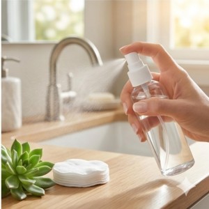 Transparent Plastic Spray Bottle with Fine Mist Sprayer | Refillable Empty Spray Bottle for Sanitizer, Hair Spray, Face Mist, Cleaning & Travel Use | Lightweight Bottle for Home & Salon Use 100ml Transparent Plastic Spray Bottle with Fine Mist Sprayer | Refillable Empty Spray Bottle for Sanitizer, Hair Spray, Face Mist, Cleaning & Travel Use | Lightweight Bottle for Home & Salon Use 100ml