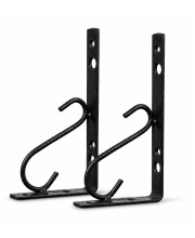 Heavy Duty Wall Mount Plant Hanger Hooks (Pack of 2) | Metal Hanging Basket Brackets for Flower Pots, Lanterns, Bird Feeders & Outdoor Garden DÃ©cor