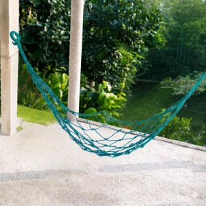 Nylon Net Hammock Swing for Adults – Strong & Comfortable Hanging Jhulna for Indoor, Outdoor, Balcony, Home & Bedroom Use (Sea Green) Nylon Net Hammock Swing for Adults – Strong & Comfortable Hanging Jhulna for Indoor, Outdoor, Balcony, Home & Bedroom Use (Sea Green)