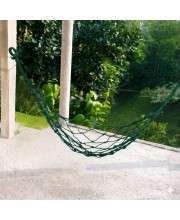 Nylon Net Hammock Swing for Adults â€“ Strong & Comfortable Hanging Jhulna for Indoor, Outdoor, Balcony, Home & Bedroom Use (Colours May Vary)
