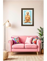 Vertical16X24 Inches Frame Big Photo Frame - 20x28 Inches For Home,Temple & Office Decoration (F10849)