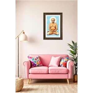 Vertical16X24 Inches Frame Big Photo Frame - 20x28 Inches For Home,Temple & Office Decoration (F10849)