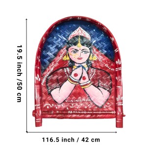 Handicrafts Bamboo Kulo Tray – Handmade & Hand-Painted Bengali Bride Art Soop/Kulo Basket | Traditional Decorative Bamboo Tray for Puja, Wedding Rituals, Home Décor, Storage & Gifting Handicrafts Bamboo Kulo Tray – Handmade & Hand-Painted Bengali Bride Art Soop/Kulo Basket | Traditional Decorative Bamboo Tray for Puja, Wedding Rituals, Home Décor, Storage & Gifting