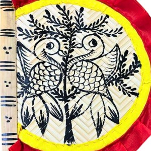 Handmade Bamboo Hand Fan (Hatpakha) – Traditional Hand-Painted Handheld Fan for Cool Air, Home Décor, Festivals & Puja (Birds) Handmade Bamboo Hand Fan (Hatpakha) – Traditional Hand-Painted Handheld Fan for Cool Air, Home Décor, Festivals & Puja (Birds)