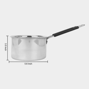 1.5 L Steel Saucepan 3.5 X 5.6 in (Pack of 1)